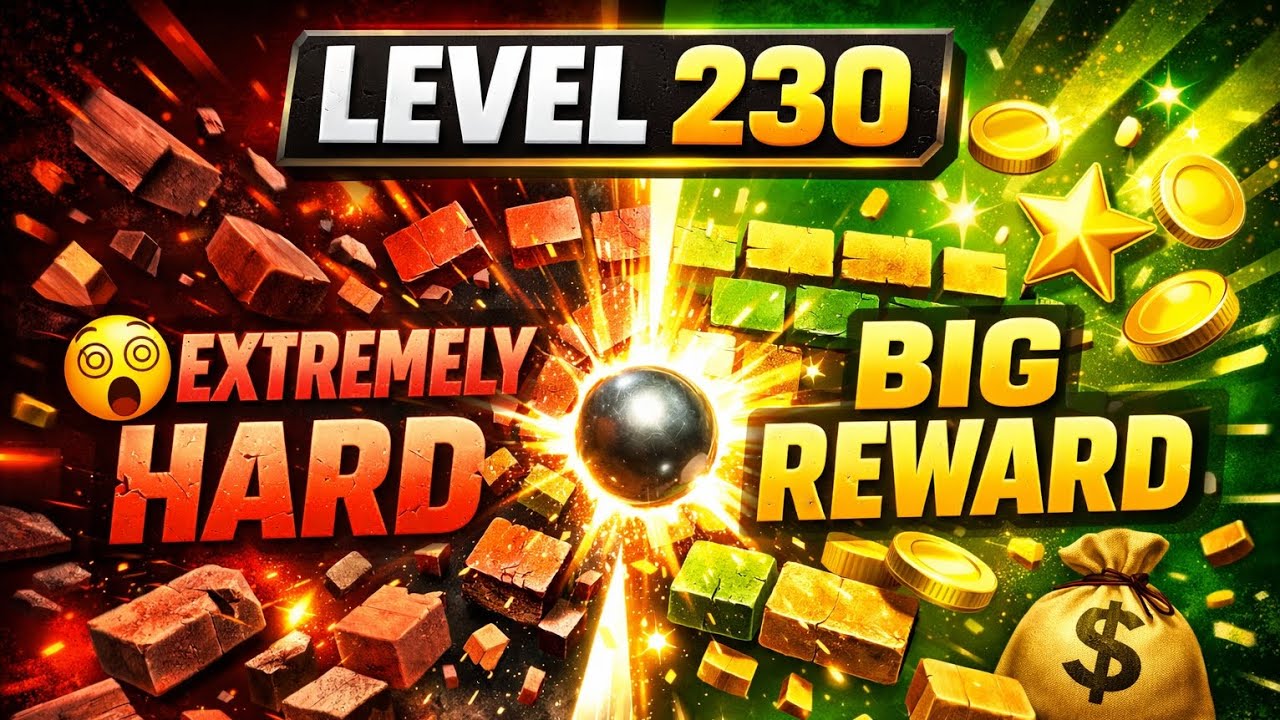 Level 230 🔥  Bricks Game – Extreme Precision & Fast Clears!