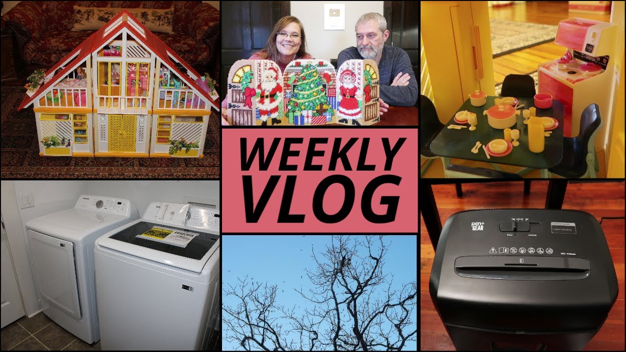 A New Shredder, Washer & Dryer Vlog 11/3/22 – 11/10/22
