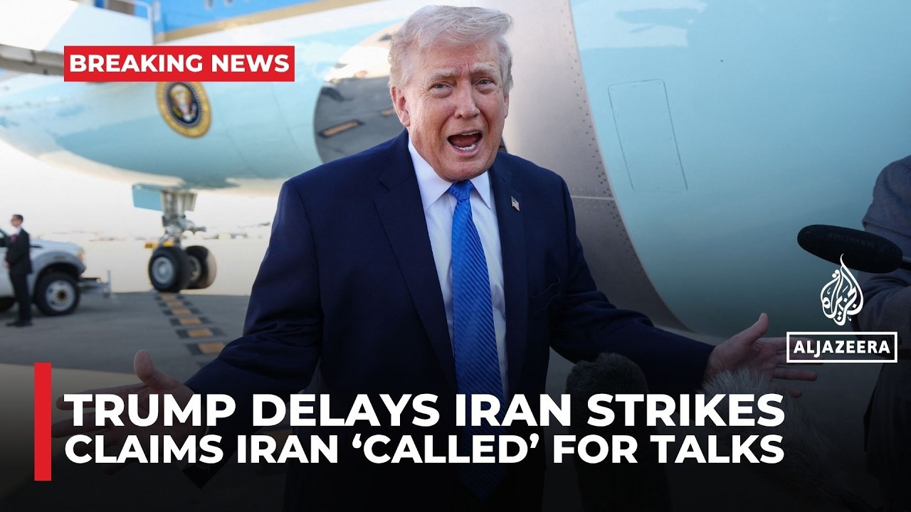 Trump: Iran &lsquo;called&rsquo; for talks, hints at deal and Hormuz control