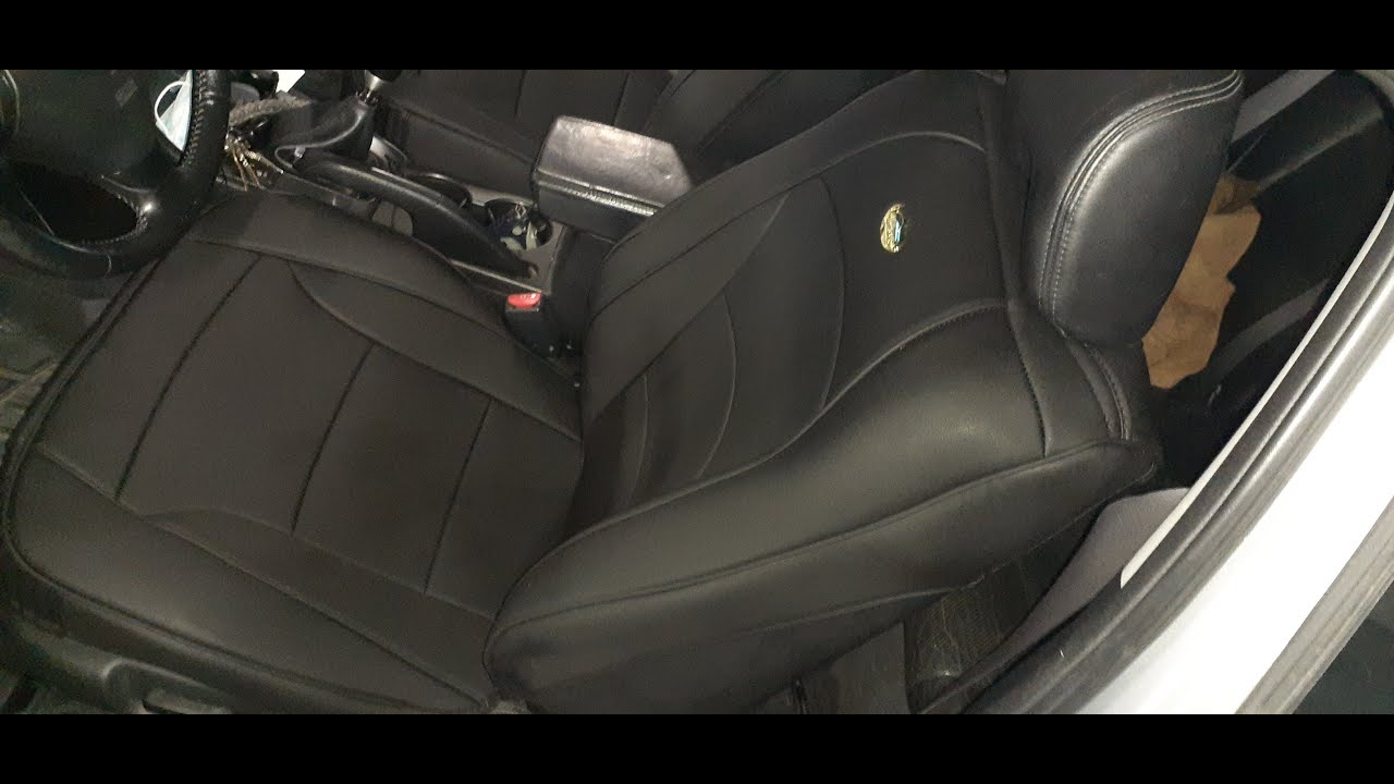 2003 Accord seat cover install - FH Group Leatherette Covers