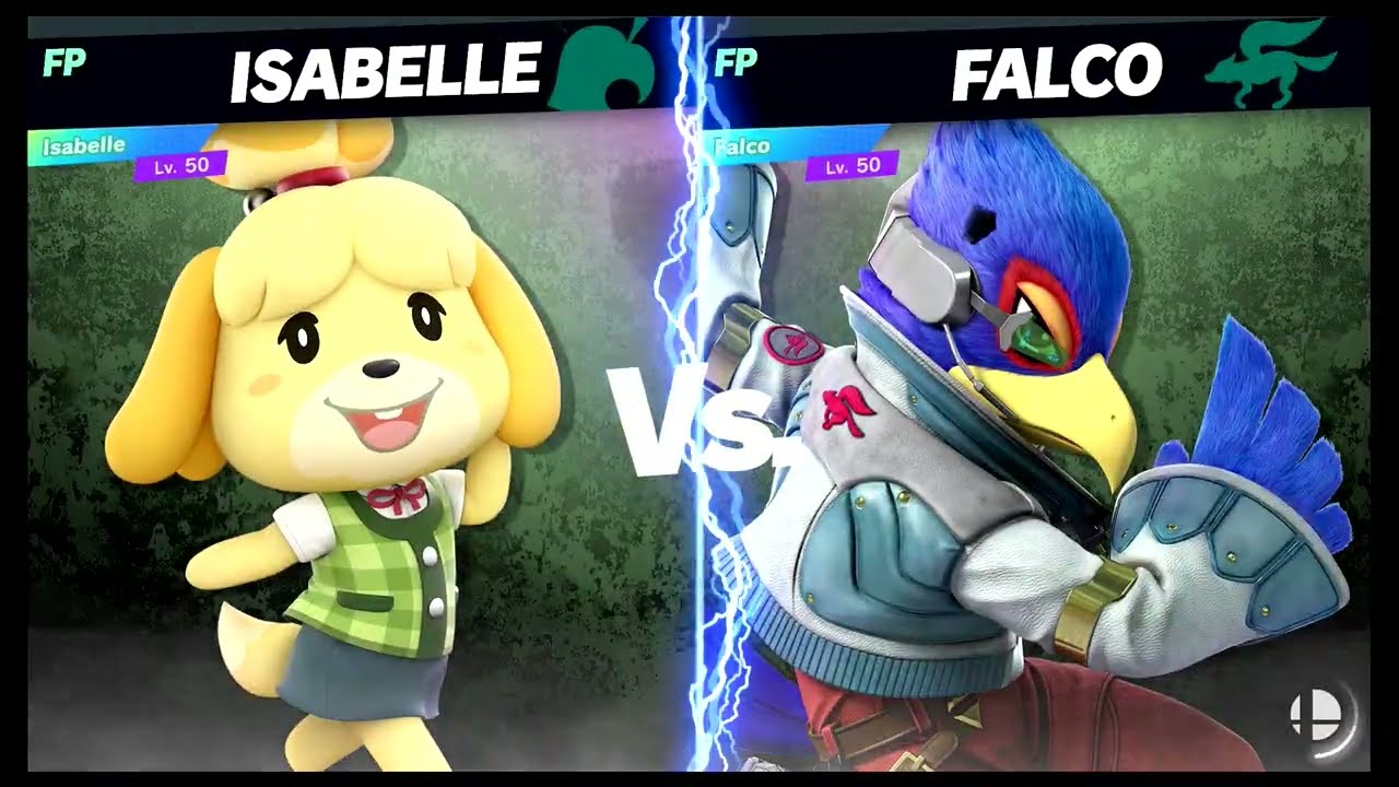 Super Smash Bros Ultimate Amiibo Fights – 6pm Poll Isabelle vs Falco