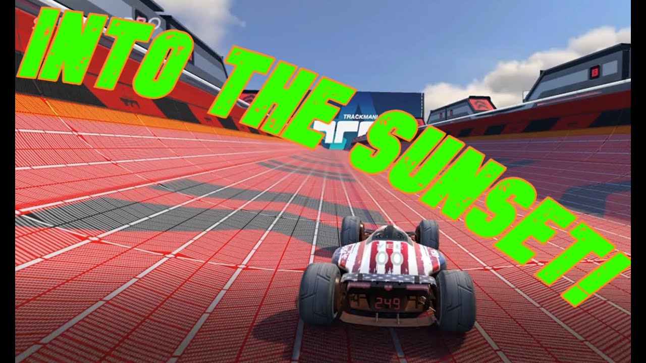 New Trackmania Track - Into the Sunset