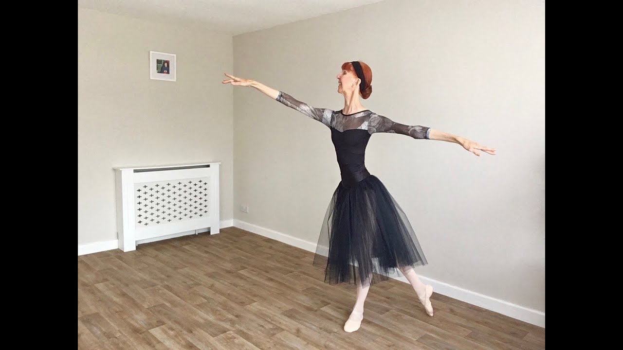 Over sixty adult ballet: Raymonda, Pizzicato Variation