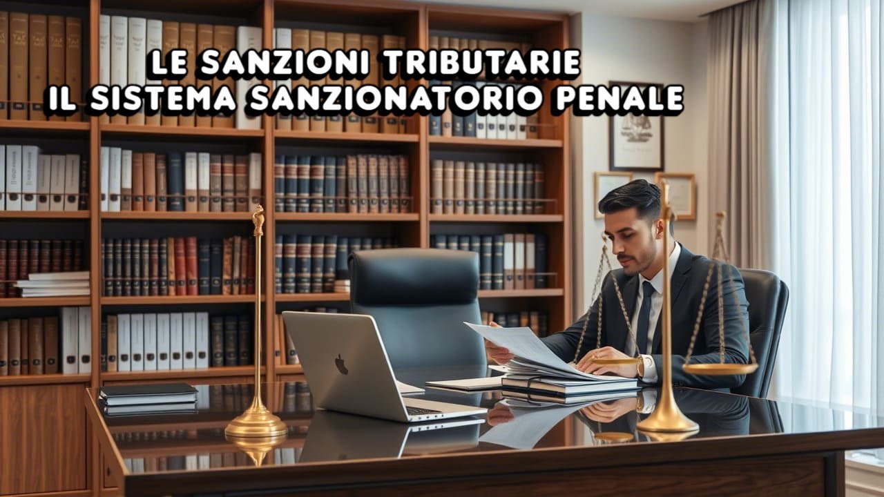 Diritto Tributario_Lezione n.° 9 - Le Sanzioni Tributarie_Il Sistema Sanzionatorio Penale