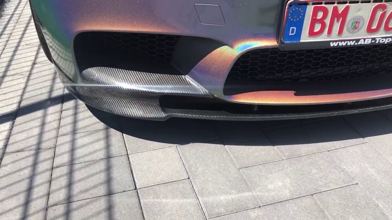 Supercar24 M5 F10 Frontspoiler Lippe Performance echt Carbon