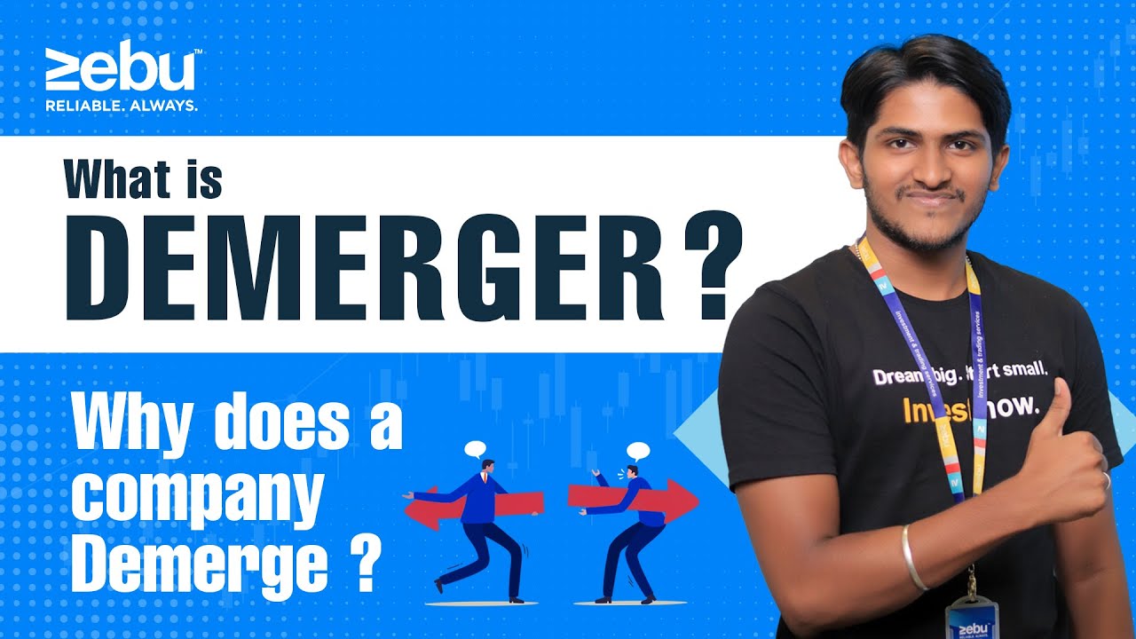 Why Do Companies Go for Demerger? | Meaning & Key Points | English | Zebu
