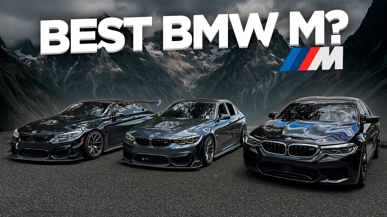 IS THIS THE BEST BMW M? 700hp M5, F82 M4, F80 M3 MOUNTAIN RUN