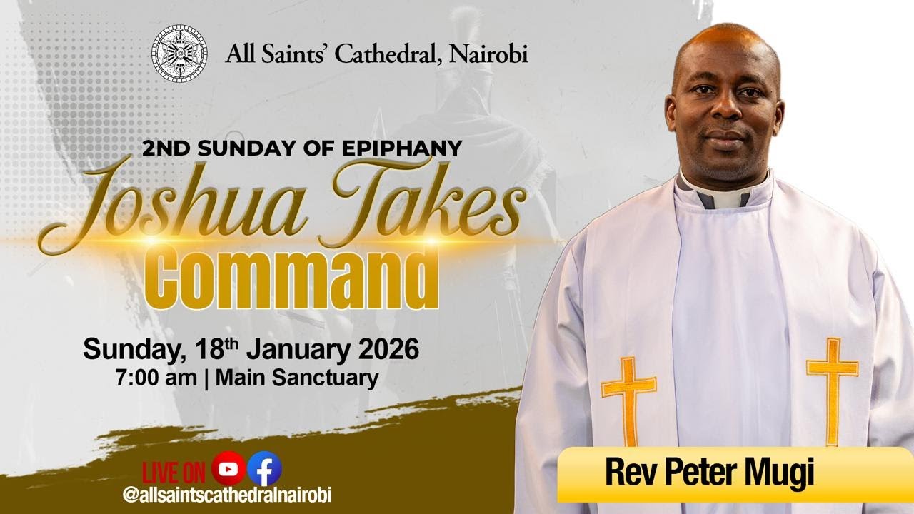 2nd Sunday of Epiphany  || Joshua Takes Command  || 07:00 AM || 18.01.2026