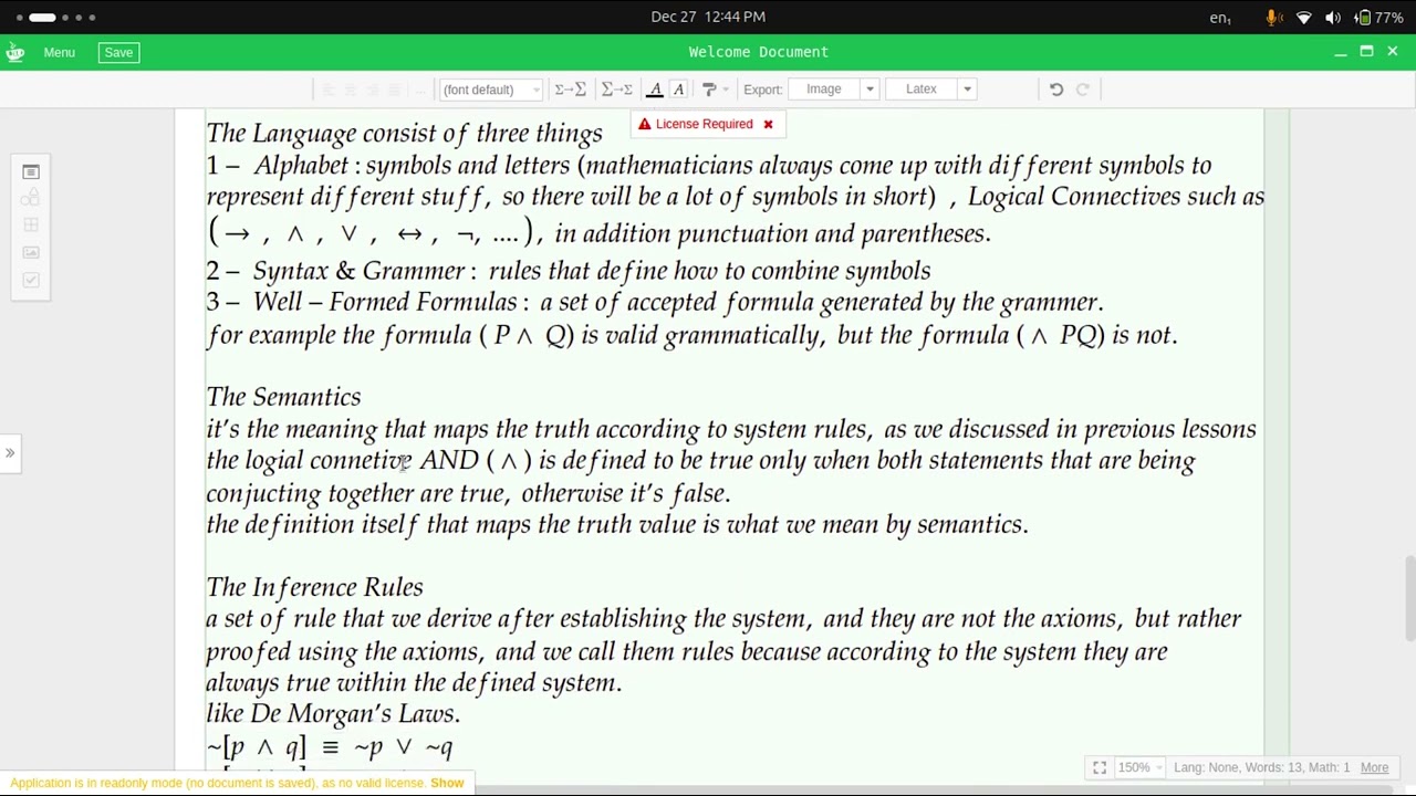 Abstract Algebra #019 Axioms Part 3 - البديهيات الجزء الثالث