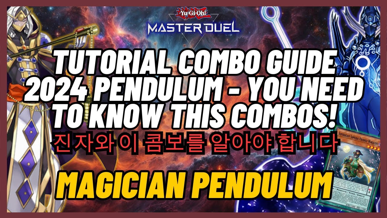 Magician Pendulum combo guide TUTORIAL Part #01- Yu-Gi-Oh! Master Duel- 2024