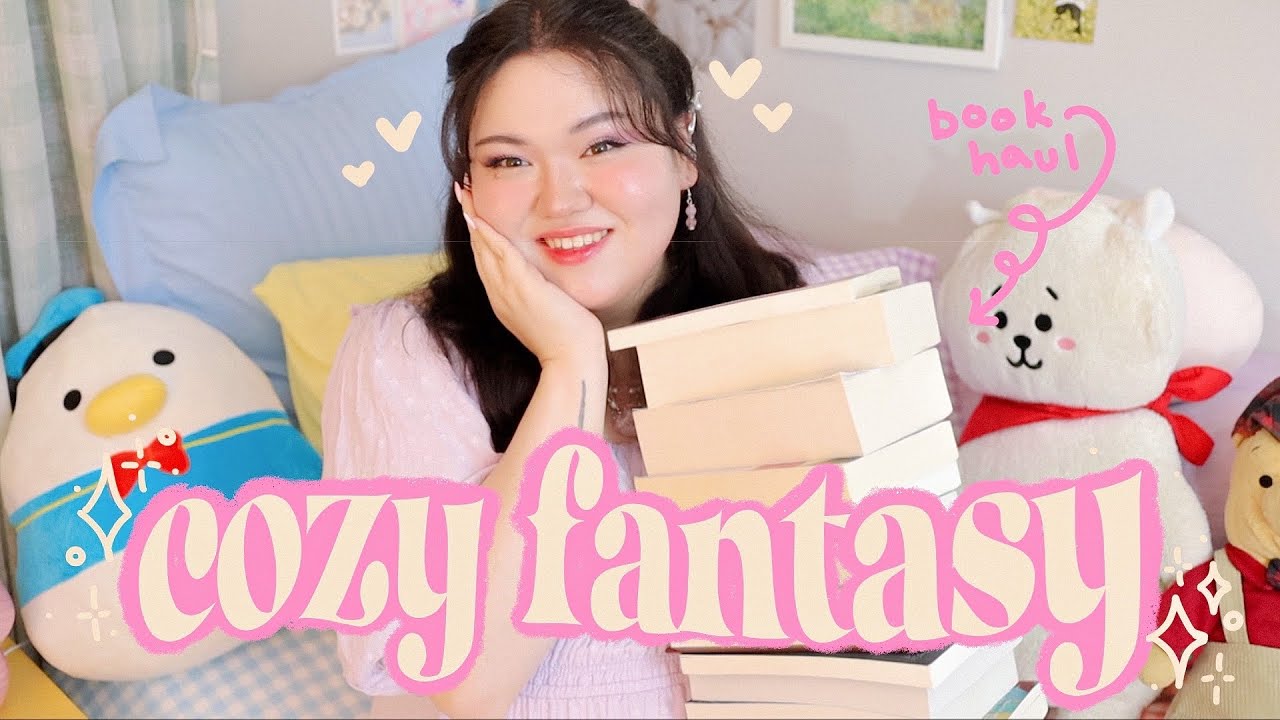 BOOK HAUL 📚 cozy fantasy, dark academia, mystery and more books i bought to pretend it's fall
