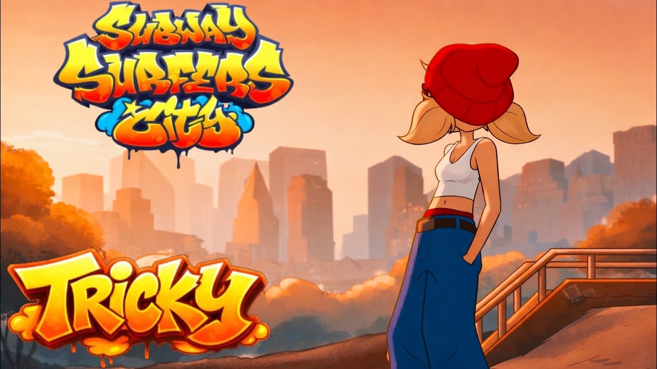 MINHA MELHOR PARTIDA COM A TRICKY! 🔥 Subway Surfers City