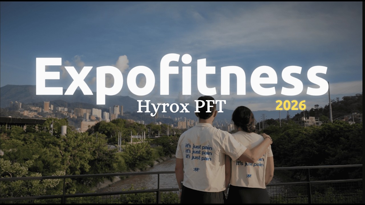Compitiendo en Hyrox PFT Tour desde Expofitness 2026 de Medellín, Colombia