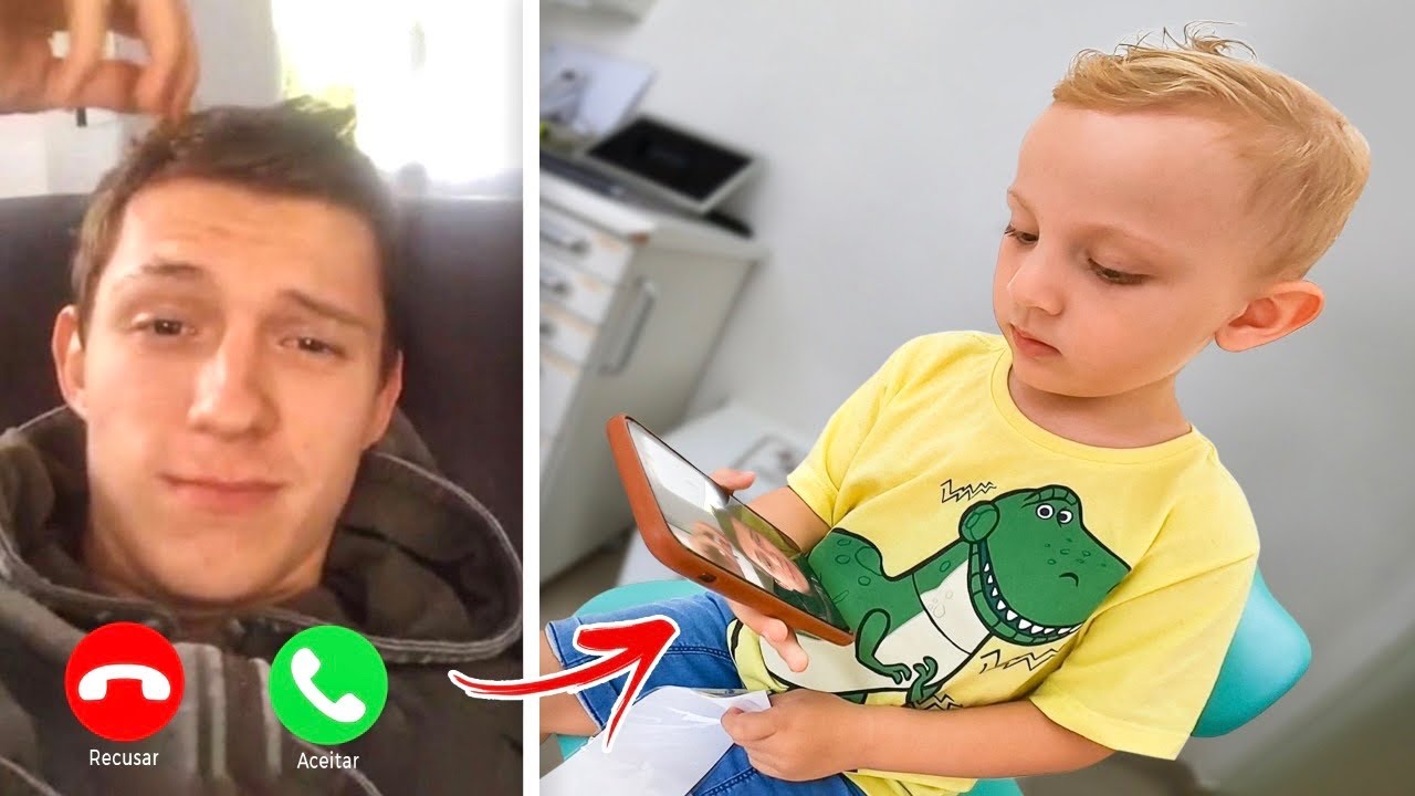 RECEBEMOS UMA LIGAÇÃO DO HOMEM-ARANHA!
