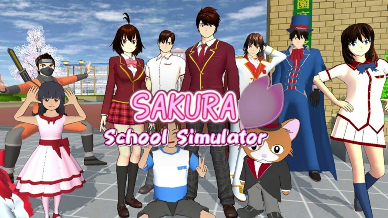 SAKURA School Simulator OST - Menu theme/Tickles by Ligar Music Library (High quality audio)