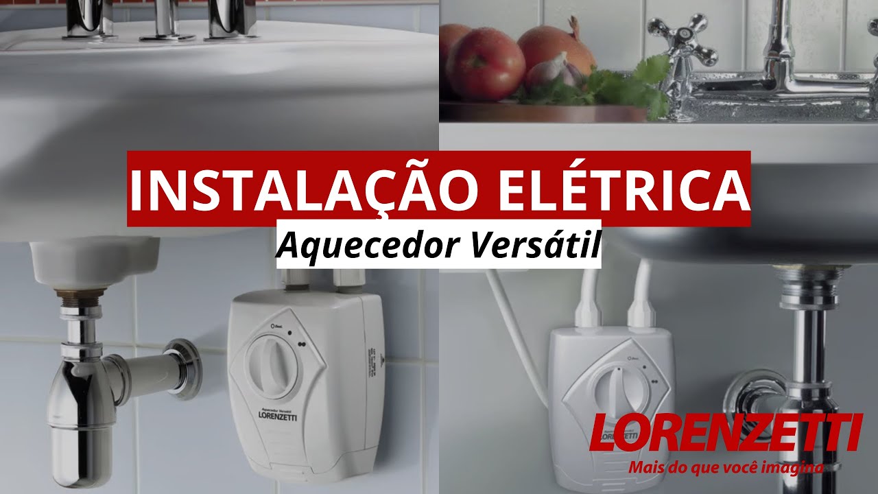 Aprenda a Instalar: Aquecedor Elétrico Versátil da Lorenzetti