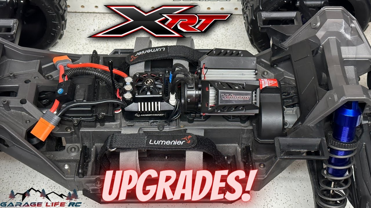 Обновление Traxxas XRT! (Установлены Max 6, отсеки для батарей и новое крепление для крыла) Эпизод 9