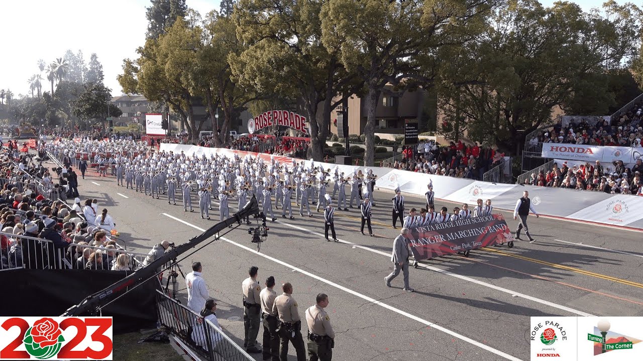 Vista Ridge High School Ranger Marching Band - 2023 Pasadena Rose Parade