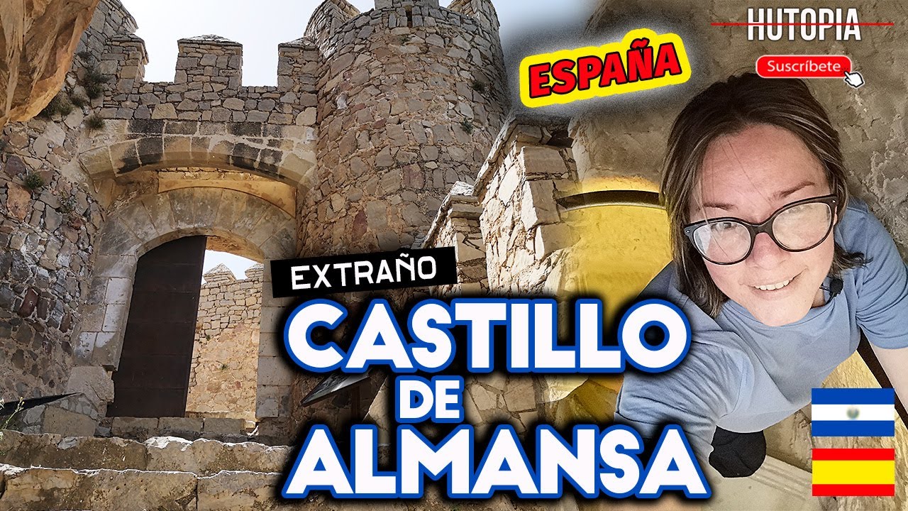 as&iacute; es ALMANSA y su castillo en Castilla La Mancha, Espa&ntilde;a