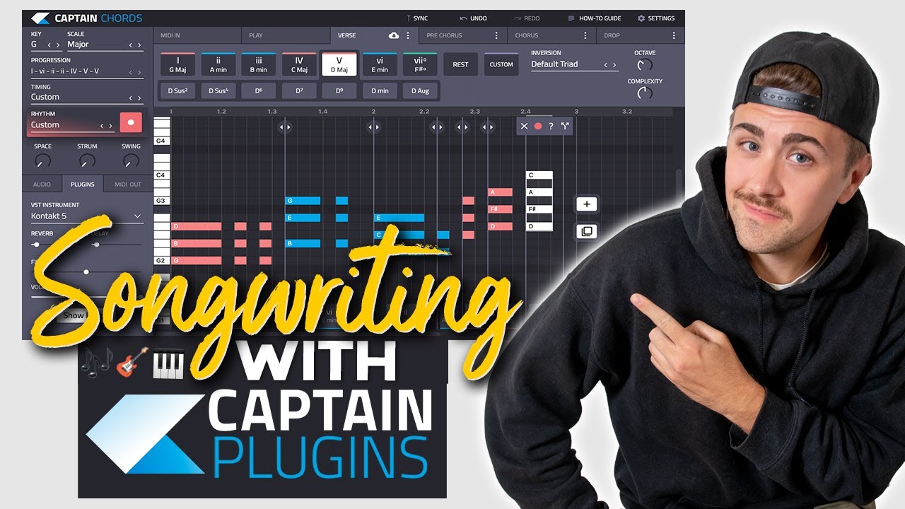 Songwriting with Captain Chords - Write MORE SONGS!!