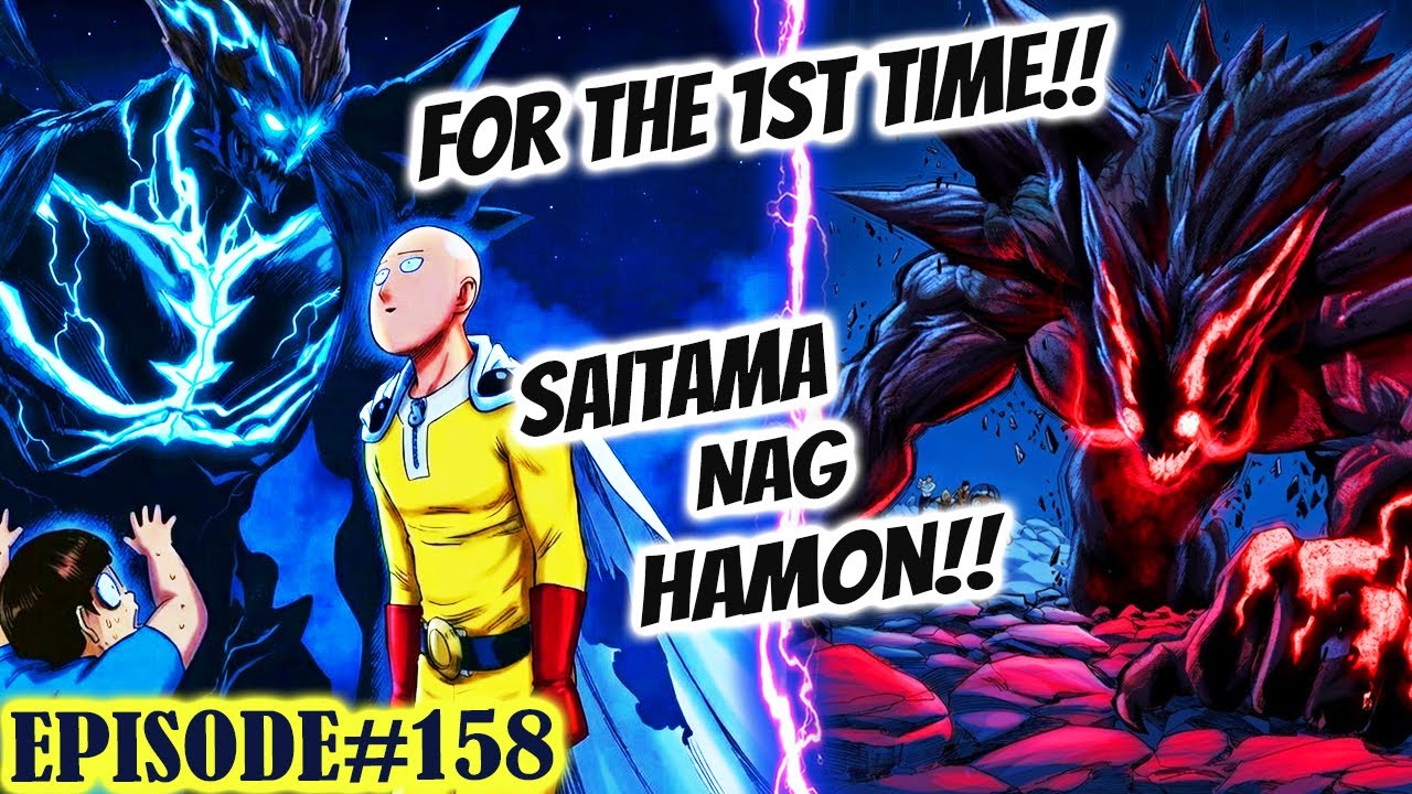 One Punch Man Season 4 EP 158: NAPAKANGAS! NAGHamon Na!! | One Punch Man Tagalog