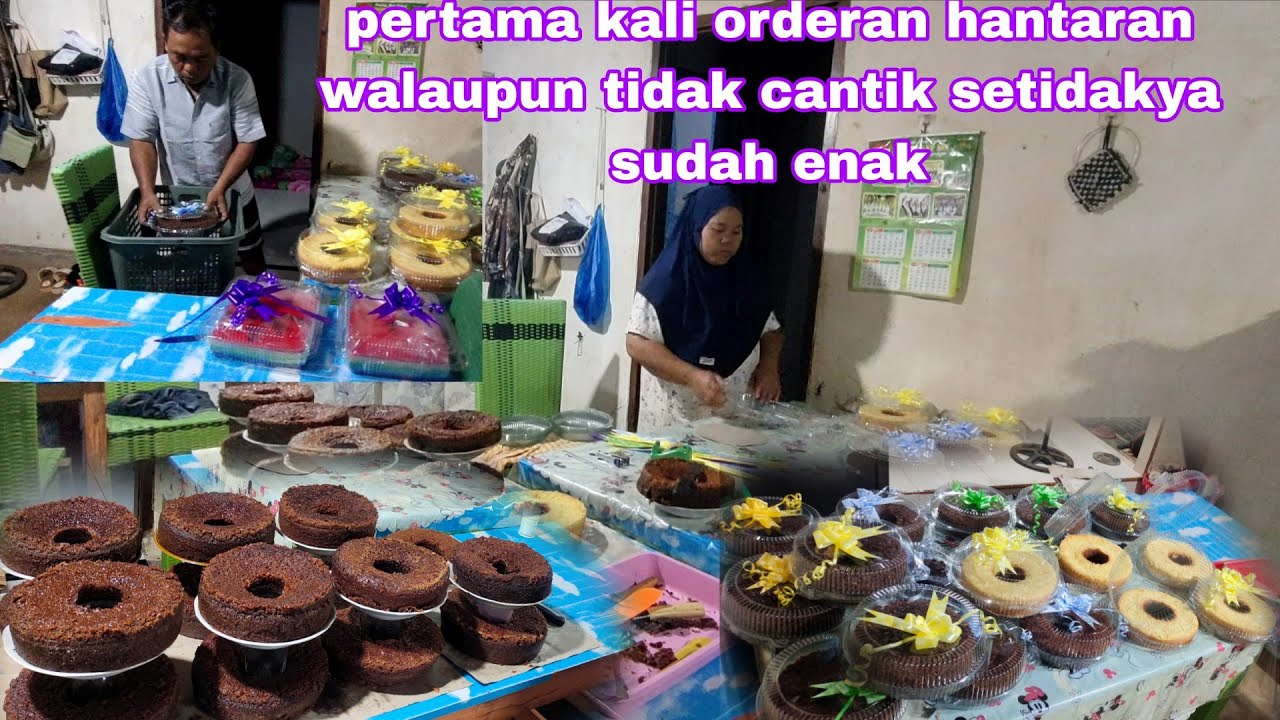 Ini orderan pertamaku orderan hantaran manten 