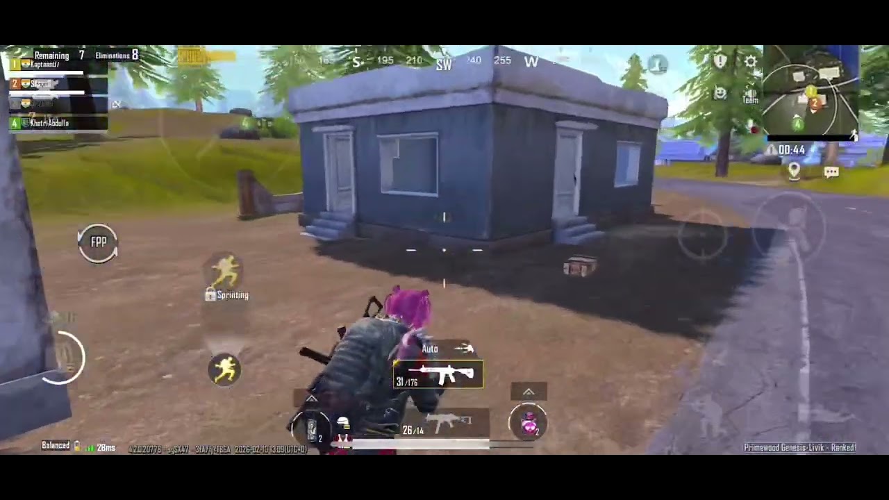 Solo 1v8 in Last Zone of Conquer lobby ||Chicken Dinner || Kaptaan 07
