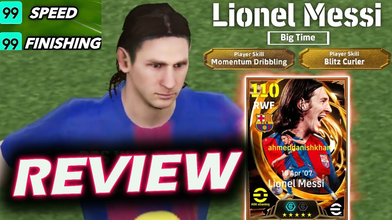 Ankara Messi 110 Big Time is UNBELIEVABLE😱 | Big time Ankara Messi Review| Ankara Messi eFootball