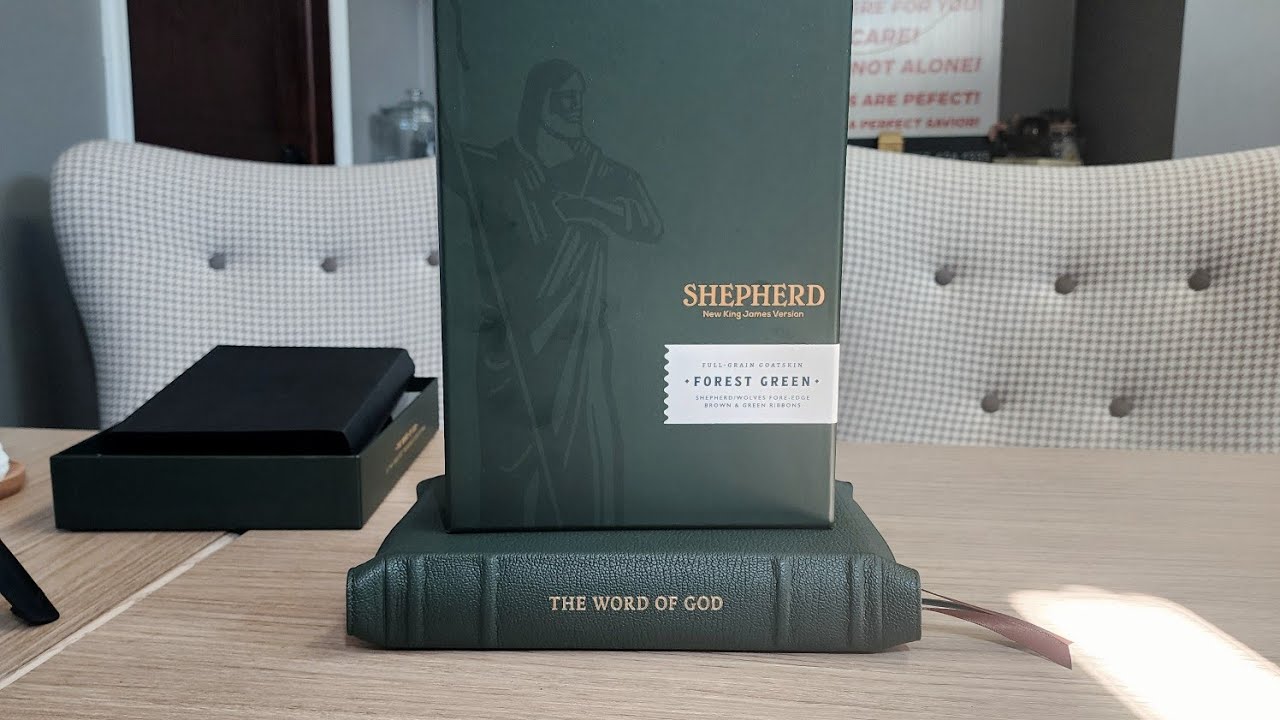 Bible Review | Humble Lamb Shepherd NKJV &ndash; Full Grain Goatskin Edition in Forest Green
