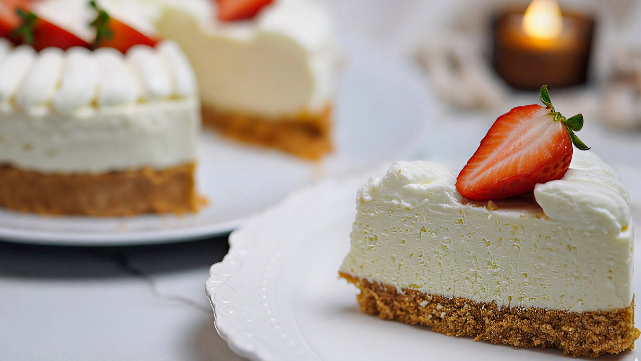 Easy Coconut Cheese Cake Recipe in 5 minutes!  Moist & Fluffy