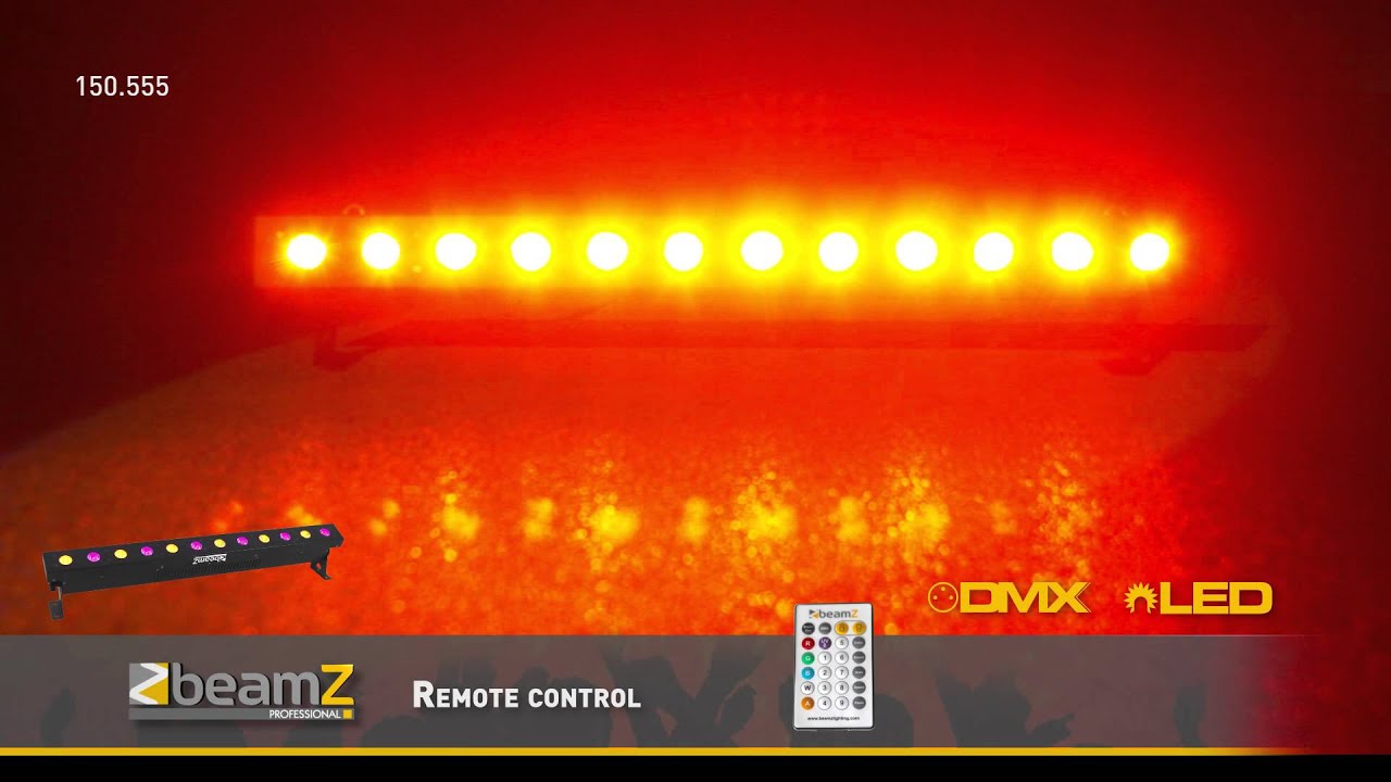 BeamZ Professional LCB216 Color Unit 12x 18W RGBAWUV HEX LEDs 150.555