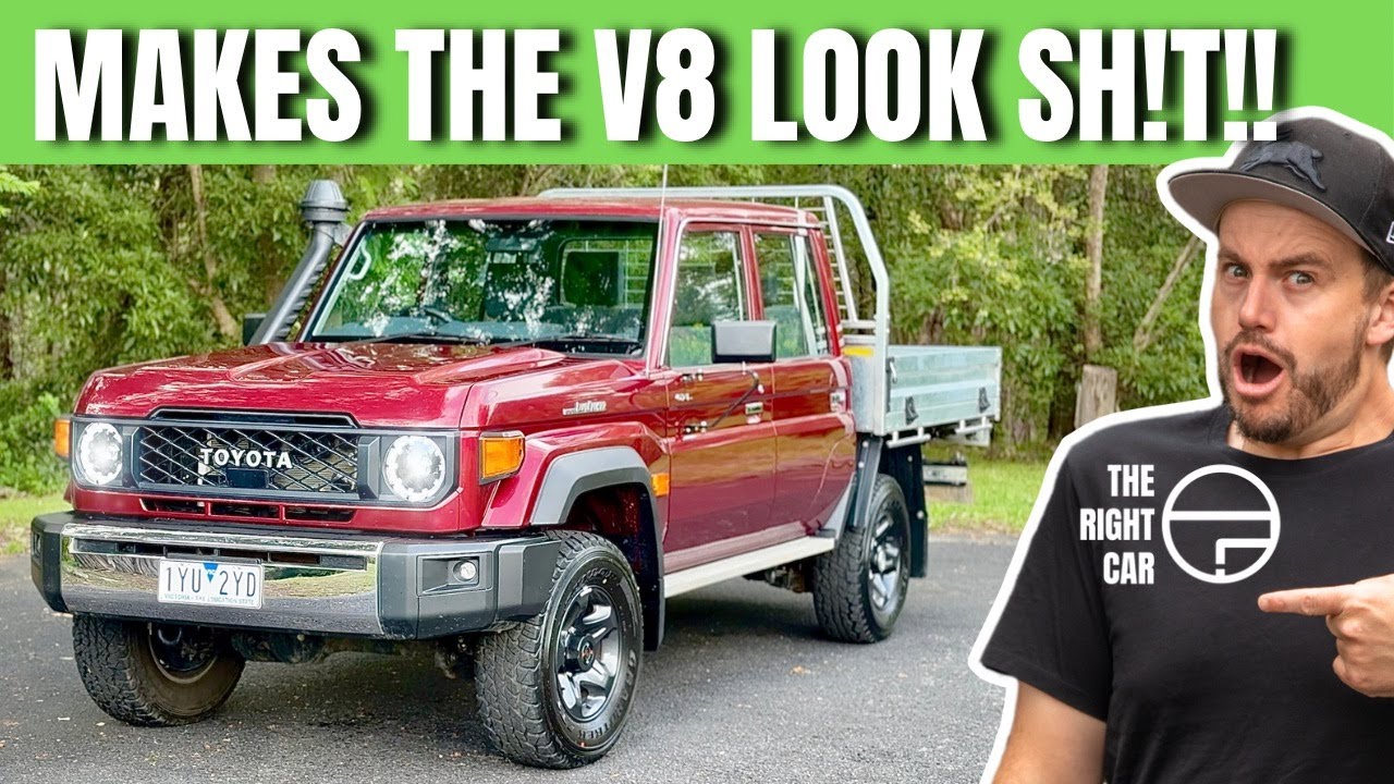 Обзор Toyota LandCruiser 70 серии 2.8L: тест LC79 4x4 2024 года, включая буксировку и бездорожье