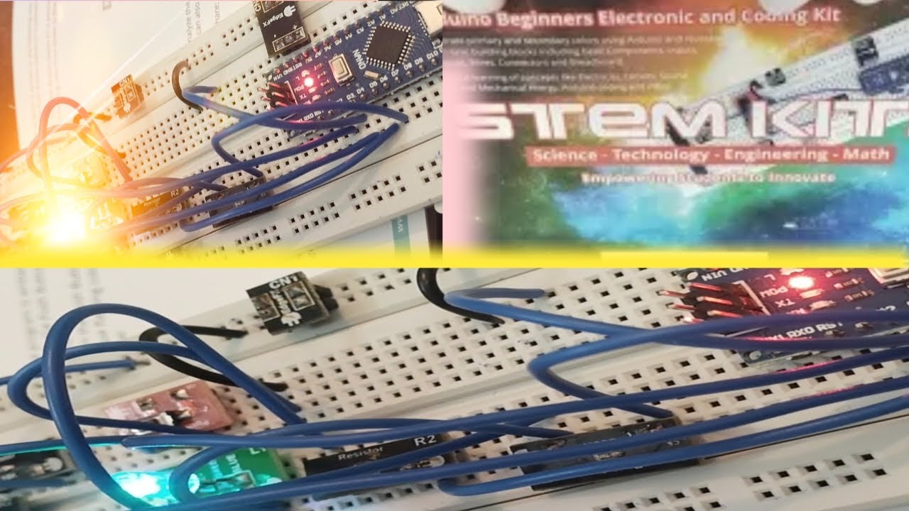 Electronics components ||Arduino beginners electronic and coding kit || stem kits || edge fx