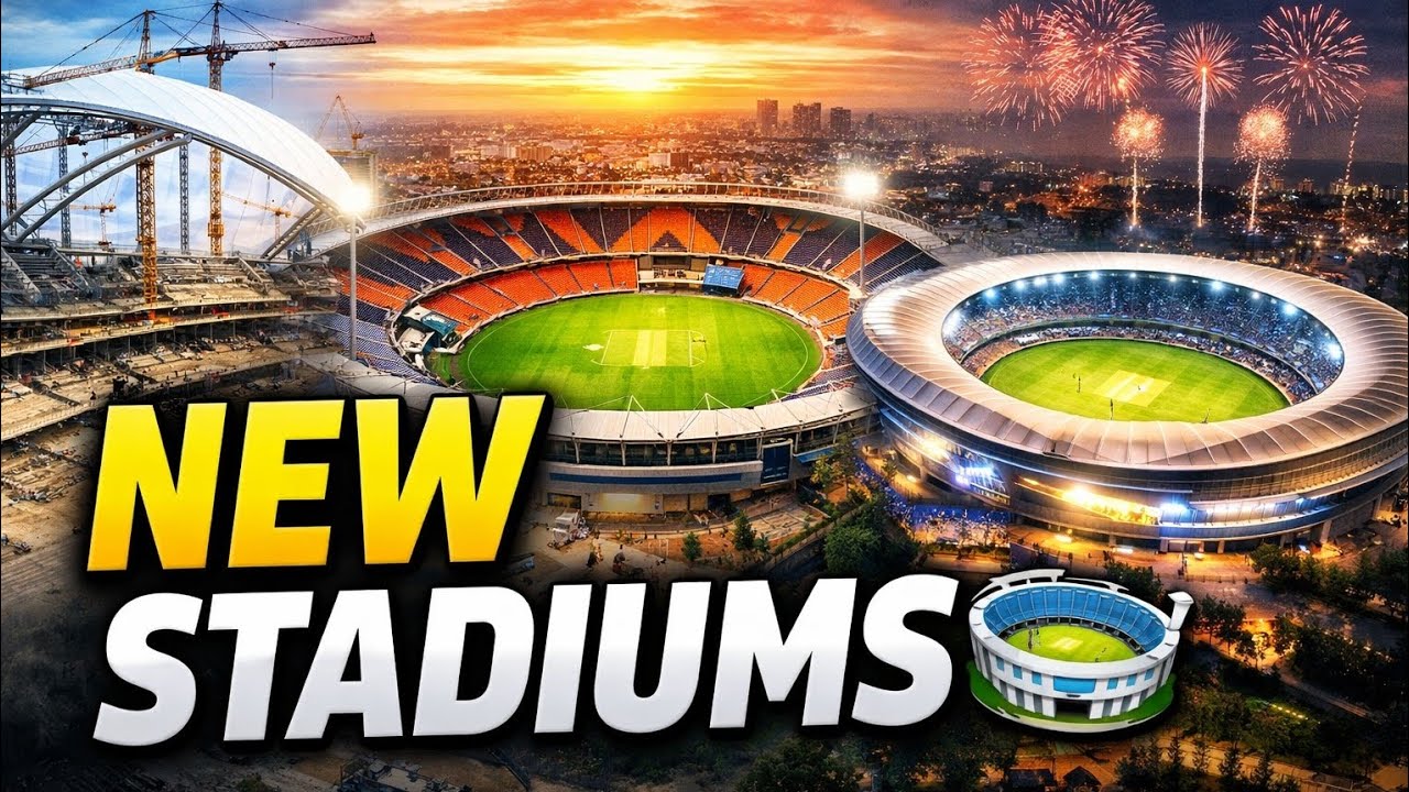 8 Upcoming New Cricket Stadiums in India!