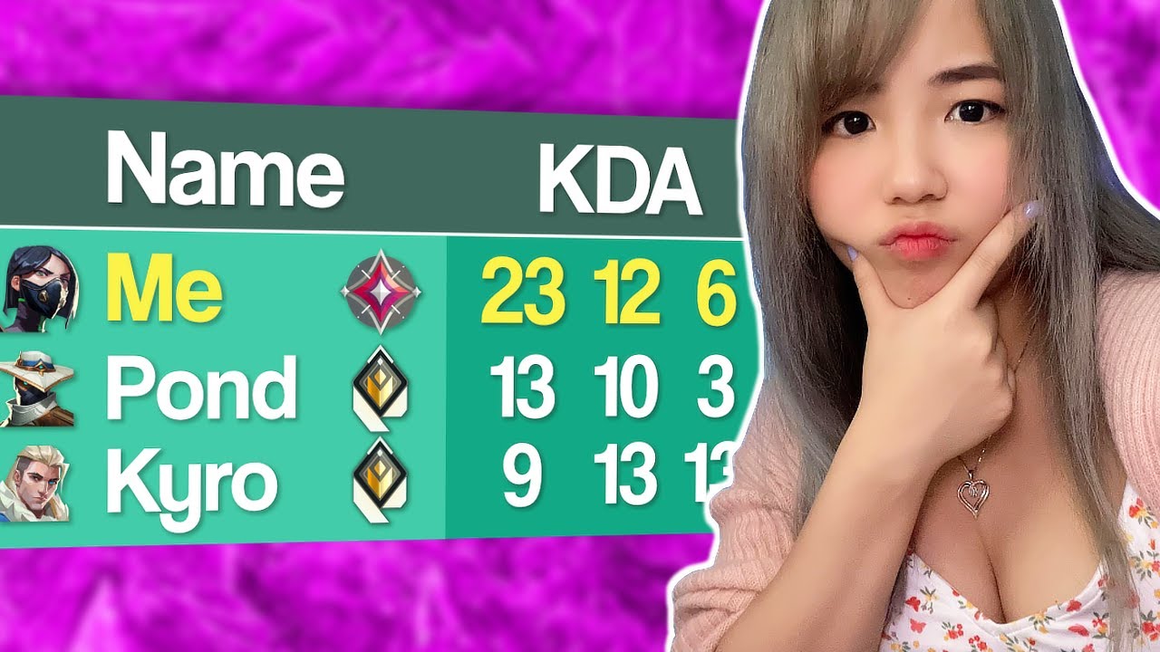 carrying my radiant friends in ranked valorant