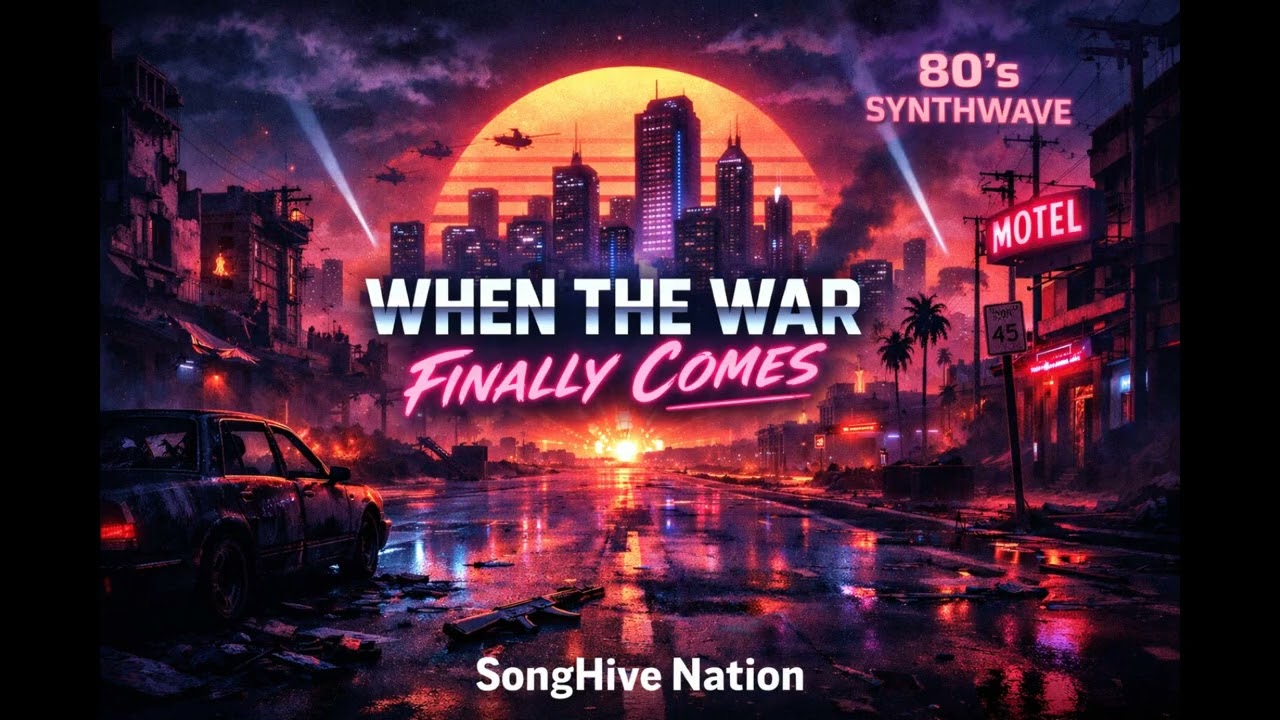 When The War Finally Comes- 80's Synthwave- written by Joe Gaines