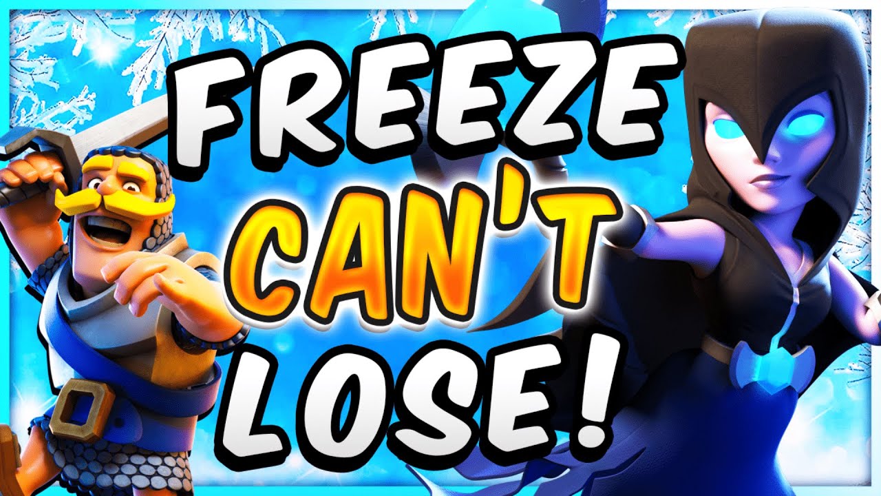 300 TROPHIES IN 30 MINUTES! UNFAIR FREEZE LADDER DECK CAN'T LOSE! — Clash Royale