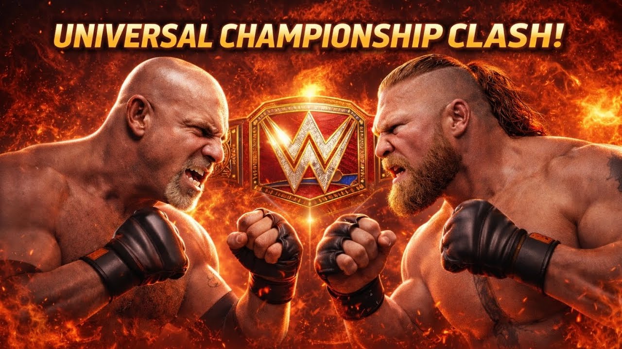 UNIVERSAL TITLE ON THE LINE – Goldberg vs Lesnar Full Epic Showdown