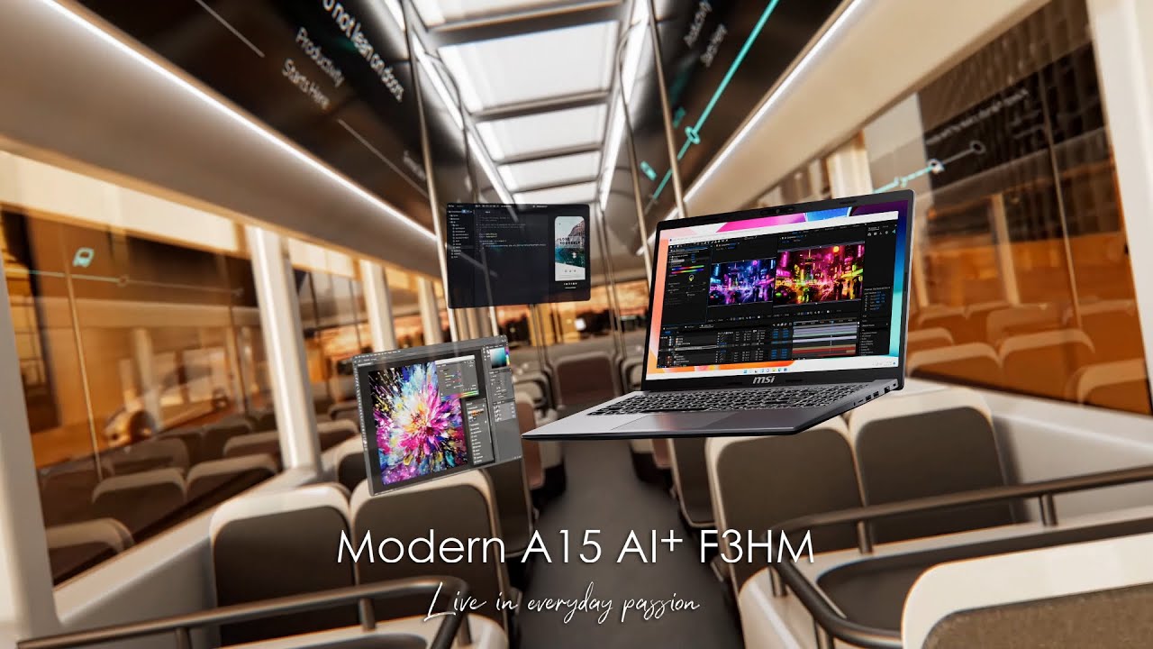 Modern A15 AI+ F3HM &mdash; Next-Level AI PC | MSI