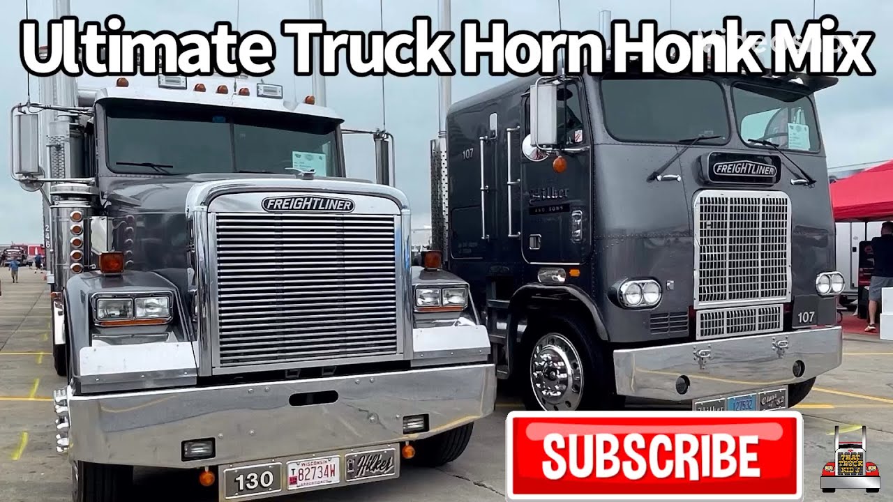 ULTIMATE HUGE TRUCK HORN HONK MIX