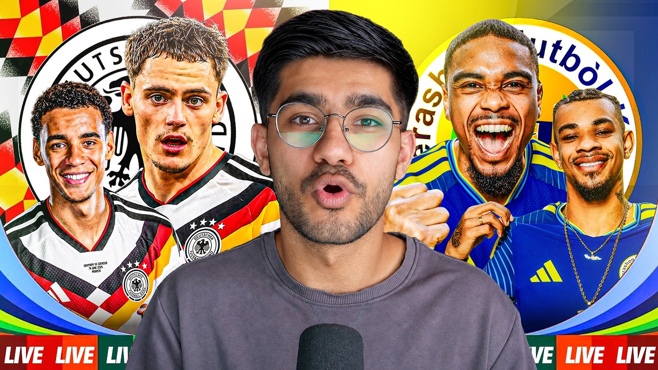 Germany vs Curacao World Cup 2026 WATCHALONG LIVESTREAM