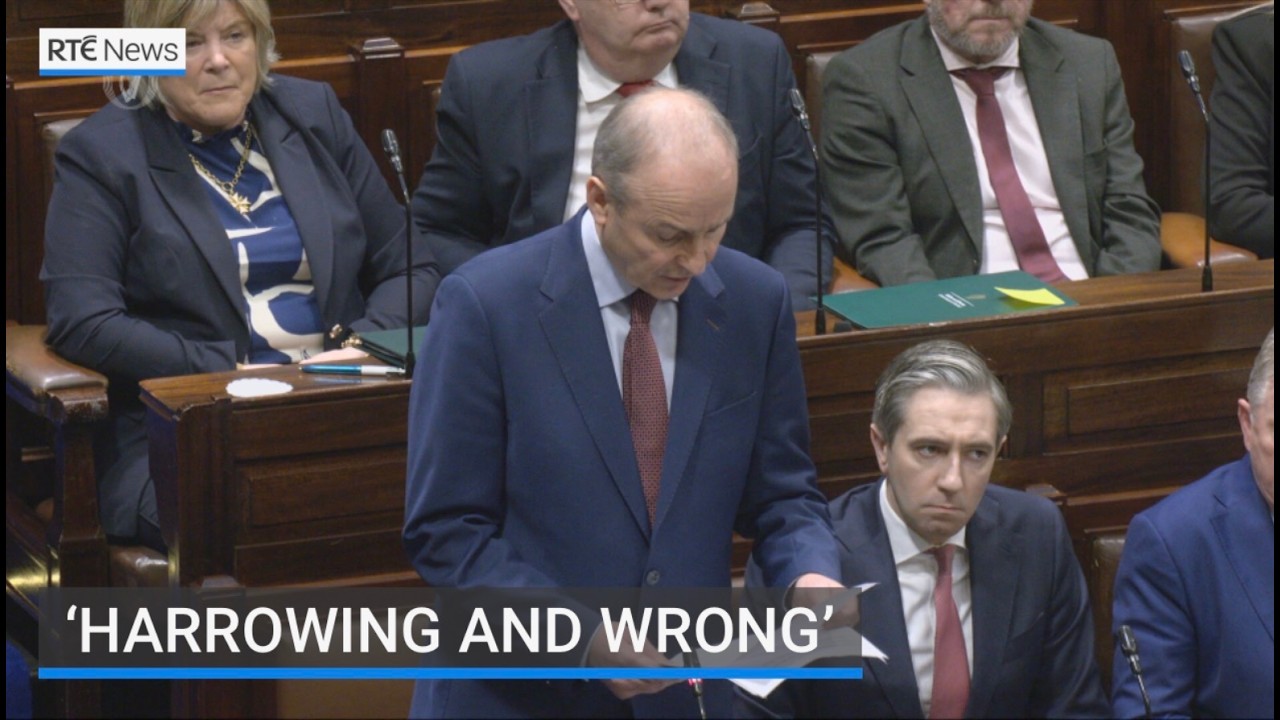 Government formally apologises to survivors of institutional abuse | RTÉ News