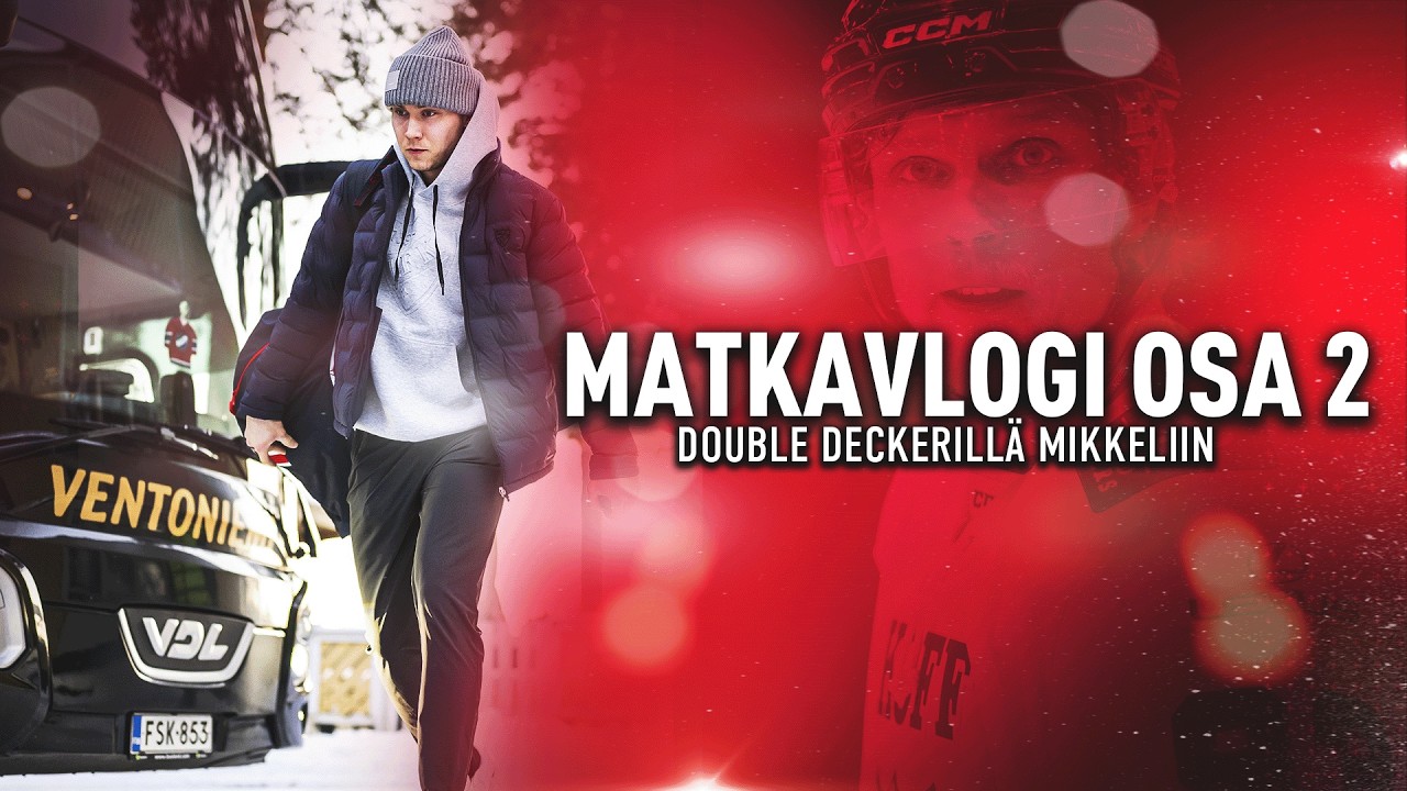 MATKAVLOGI - Double deckerillä Mikkeliin
