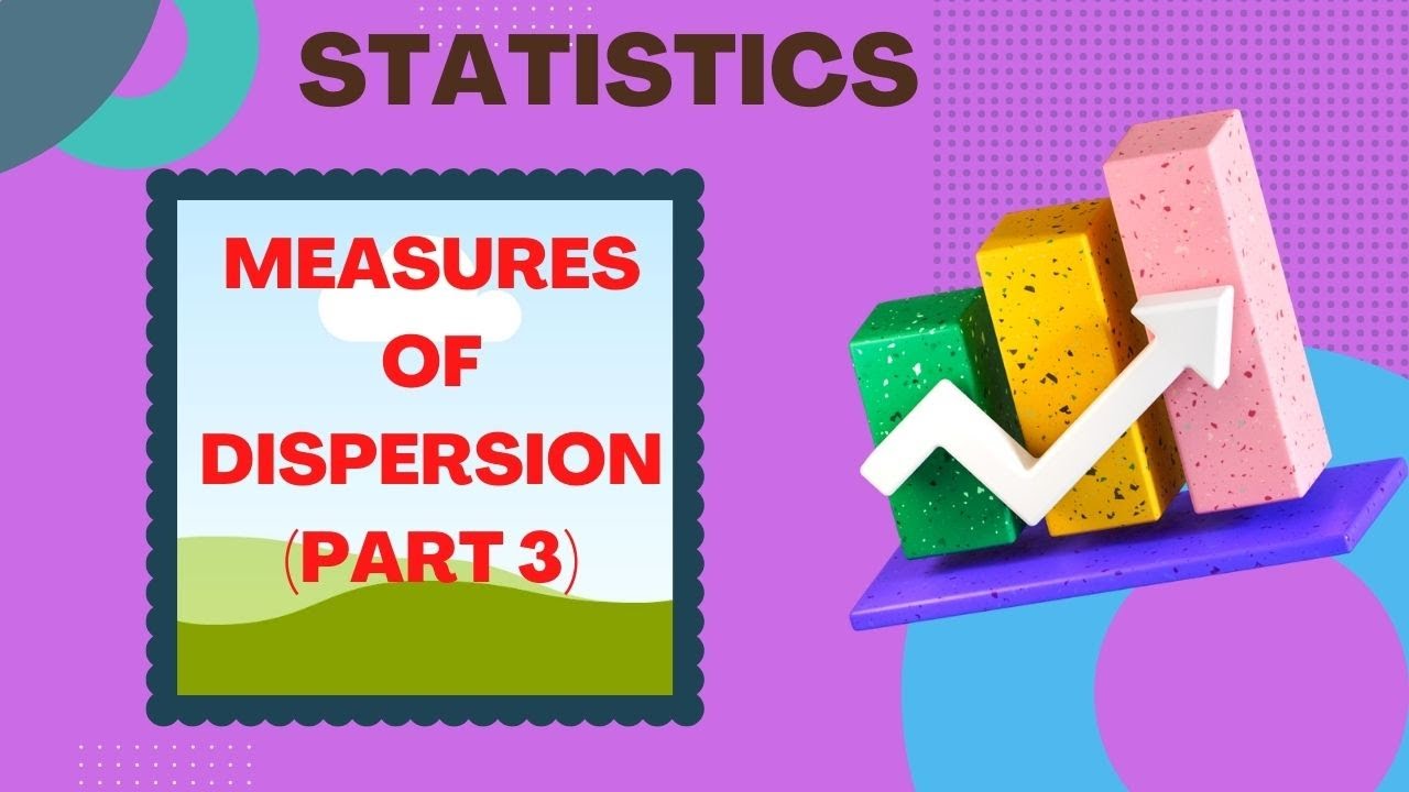 STATISTICS - MEASURES OF DISPERSION #CLASS11,12 #STATISTICS #STANDARDDEVIATION #measuresofdispersion