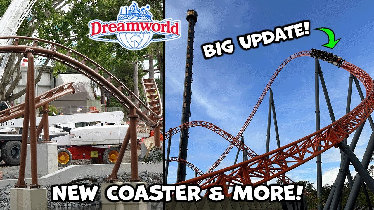Dreamworld | BIG Update! New Roller Coaster, Steel Taipan Changes, Crowd Levels & MORE!