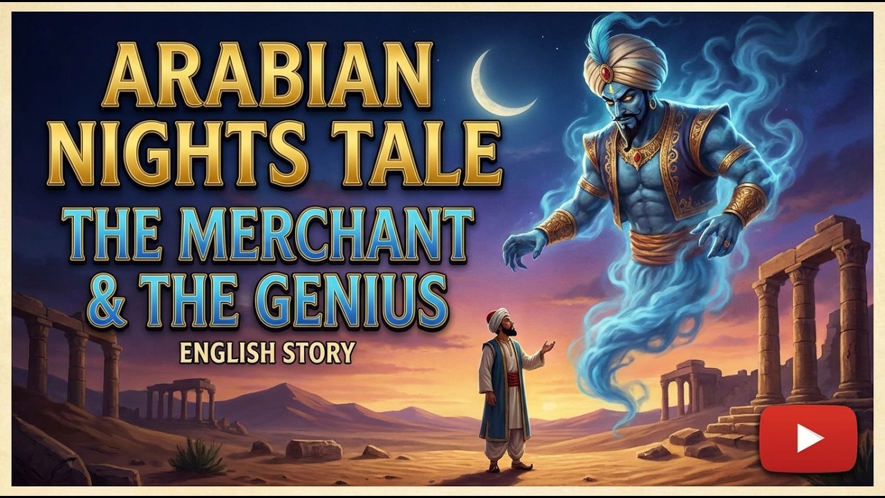 Arabian Nights Tale – The Merchant & The Genius | English Story