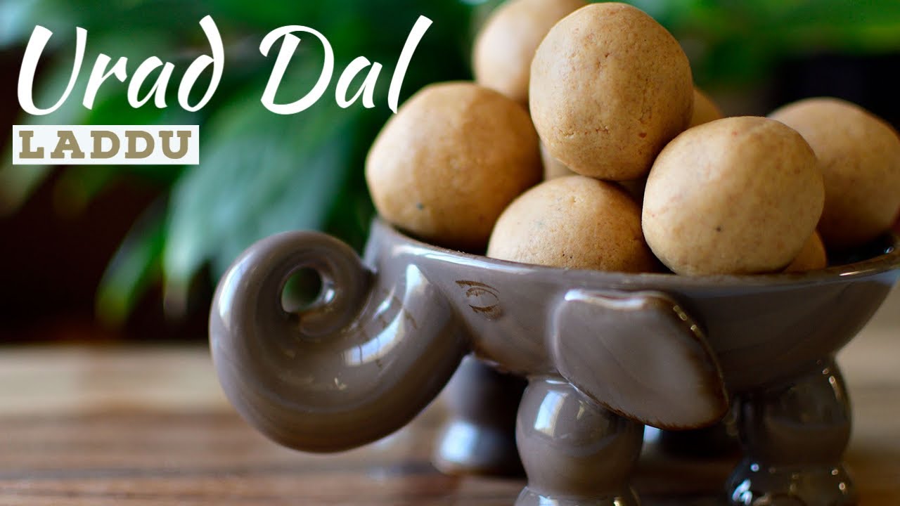 Urad Dal Laddu Recipe | Urad Dal Ladoo