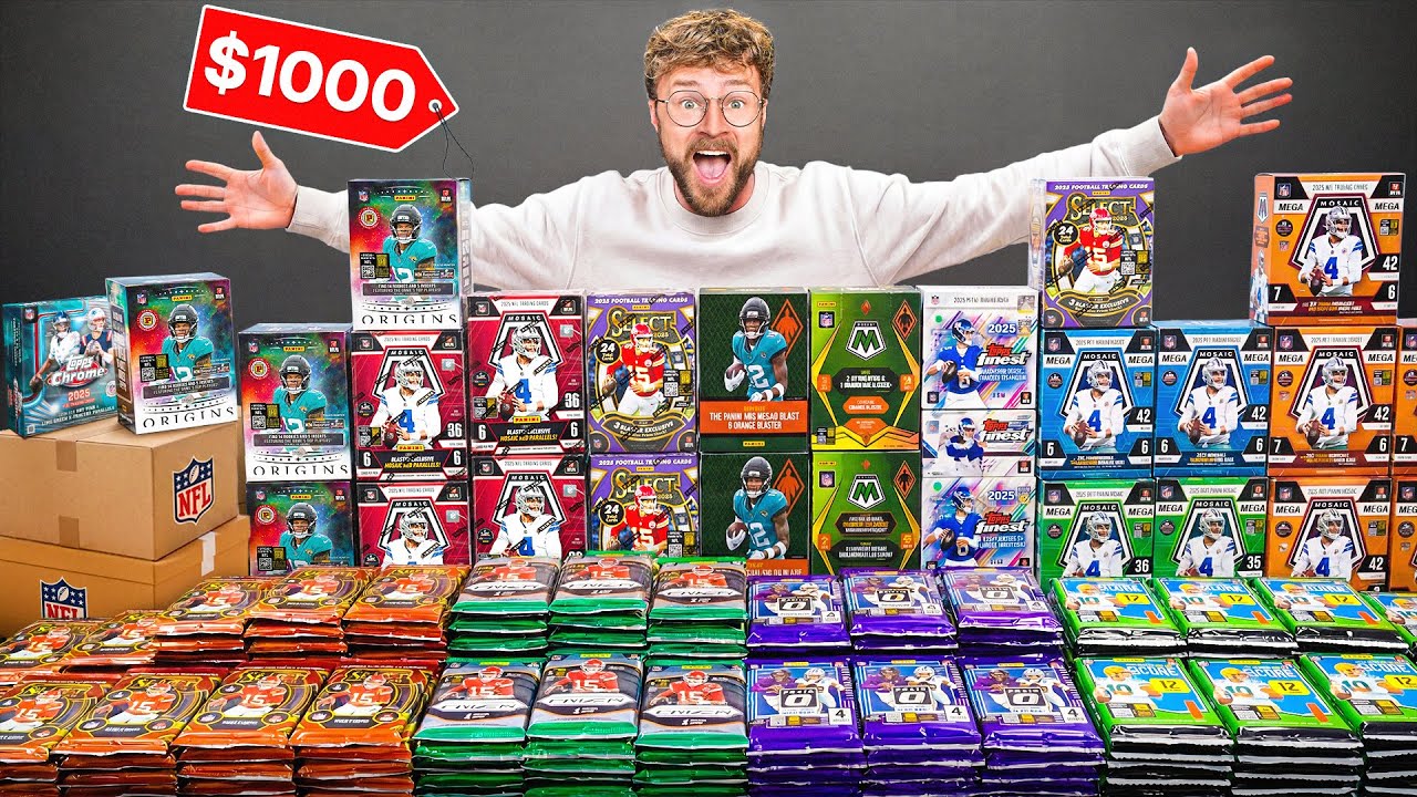 Я открыл футбольные карточки на $1000!