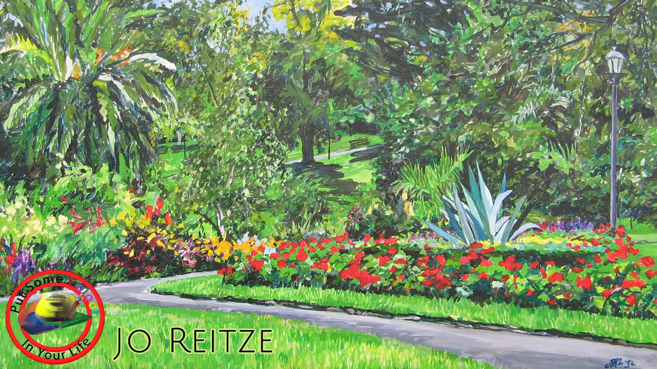 Gouache painting techniques and tutorial with Jo Reitze I Colour In Your Life