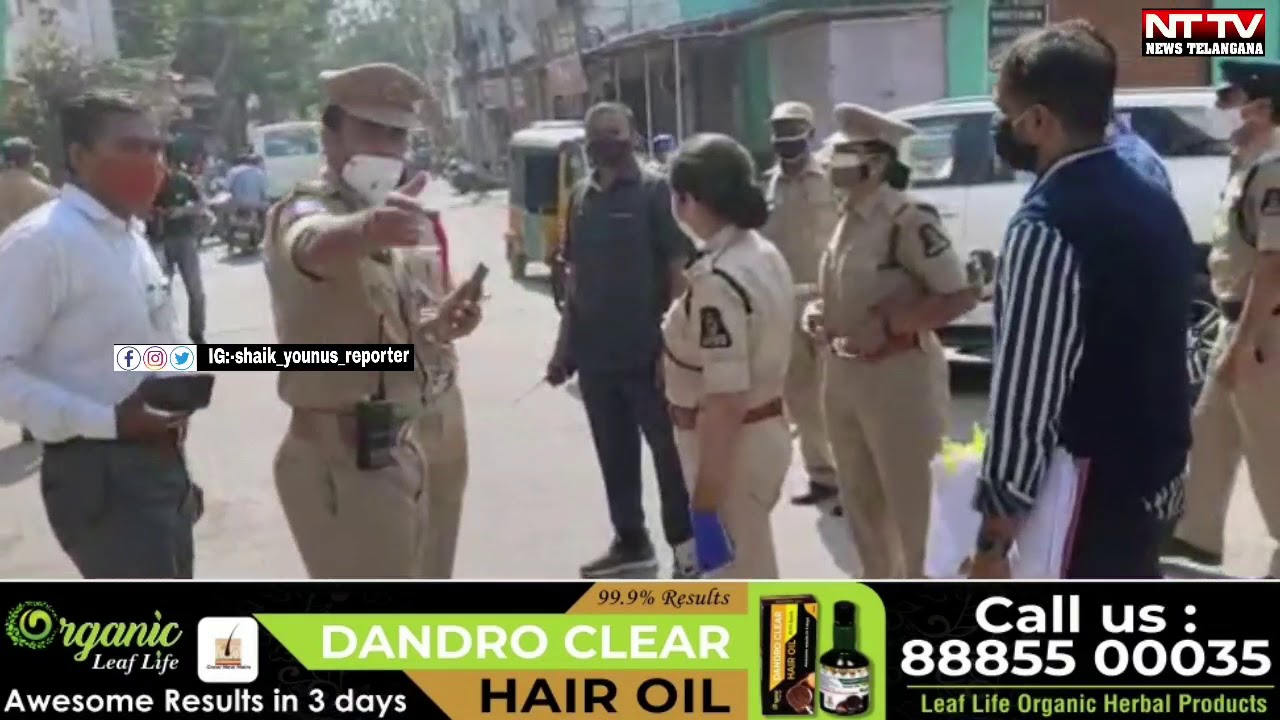 ADD.DGP SMT. SHIKHA GOEL MADAM vist to Chanchalguda Azampura devision|NTTV|